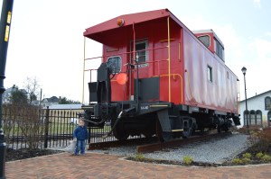 Caboose in Abingdon, Virginia