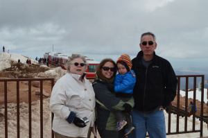 At 14,114 feet atop Pikes Peak