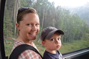 Van's First Gondola Ride