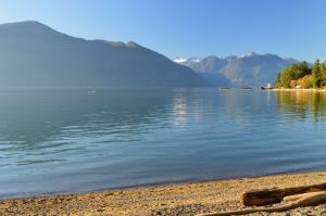 Views from Porteau Cove Provincial Park, BC