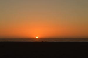 The Sunset from Gold Bluffs Campground